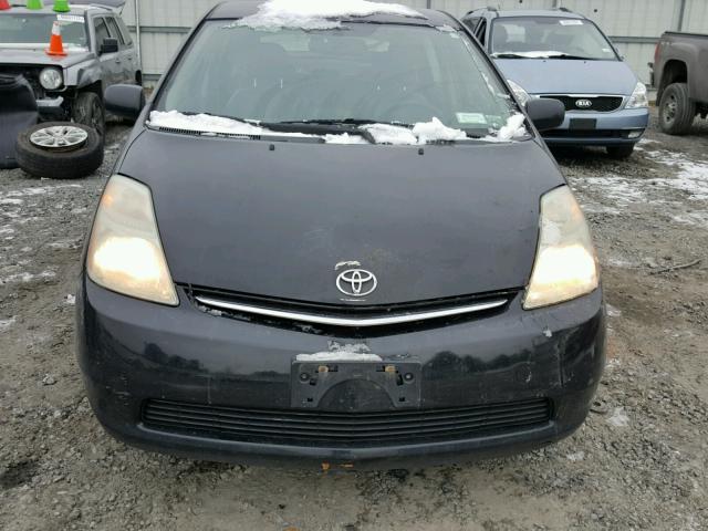 JTDKB20U077569045 - 2007 TOYOTA PRIUS BLACK photo 9