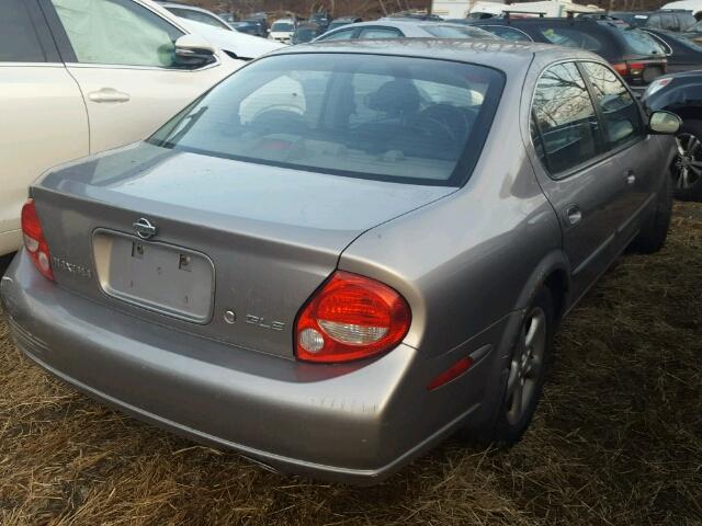 JN1CA31D51T802849 - 2001 NISSAN MAXIMA GXE GRAY photo 4