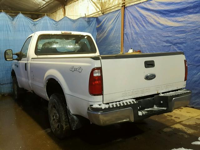 1FTSF21Y27EA47955 - 2007 FORD F250 SUPER WHITE photo 3