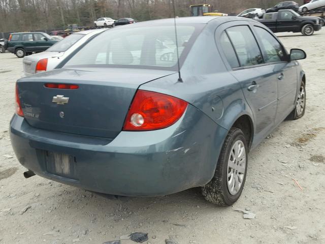 1G1AD5F52A7158351 - 2010 CHEVROLET COBALT 1LT GREEN photo 4