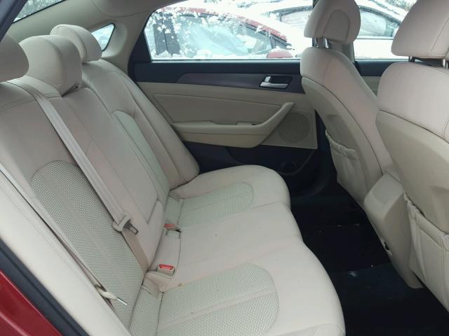 5NPE34AF8FH087374 - 2015 HYUNDAI SONATA SPO 栗色 照片 6