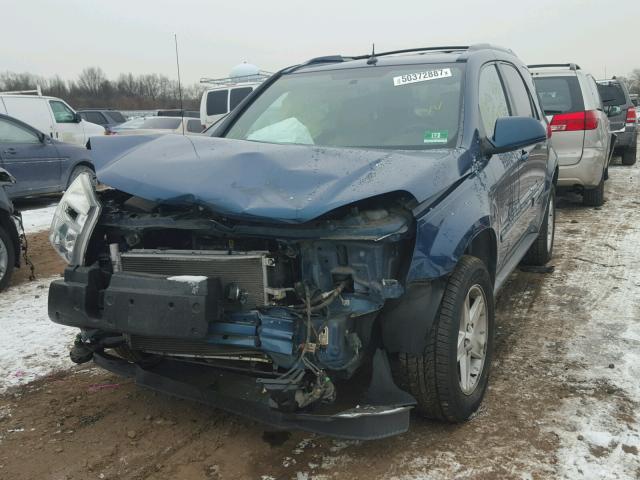 2CNDL73F066073074 - 2006 CHEVROLET EQUINOX LT BLUE photo 2