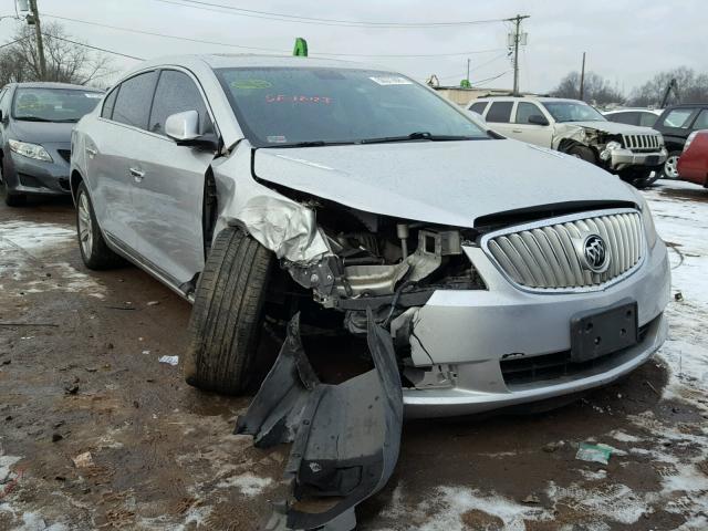 1G4GD5EG1AF169606 - 2010 BUICK LACROSSE C SILVER photo 1