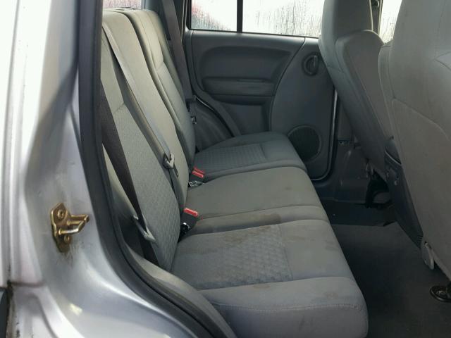 1J4GK48K67W507136 - 2007 JEEP LIBERTY SP SILVER photo 6