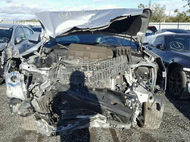 3GYFNAEYXBS536766 - 2011 CADILLAC SRX LUXURY SILVER photo 9