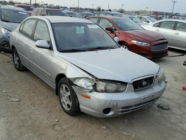 KMHDN45D72U388079 - 2002 HYUNDAI ELANTRA GL SILVER photo 1