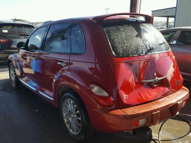 3A8FY78G86T251883 - 2006 CHRYSLER PT CRUISER RED photo 3