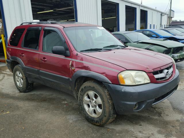 4F2YZ041X3KM01639 - 2003 MAZDA TRIBUTE LX RED photo 1