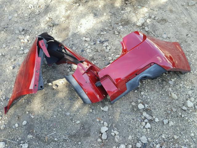 3LNHL2GC6BR767243 - 2011 LINCOLN MKZ წითელი ფოტო 9