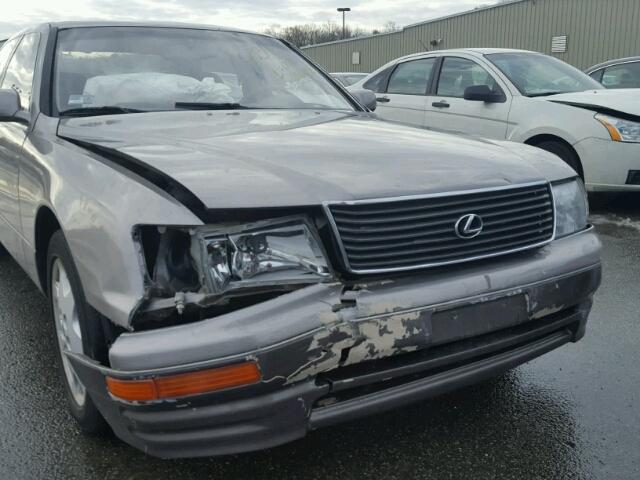 JT8UF22E0S0023316 - 1995 LEXUS LS 400 GRAY photo 9