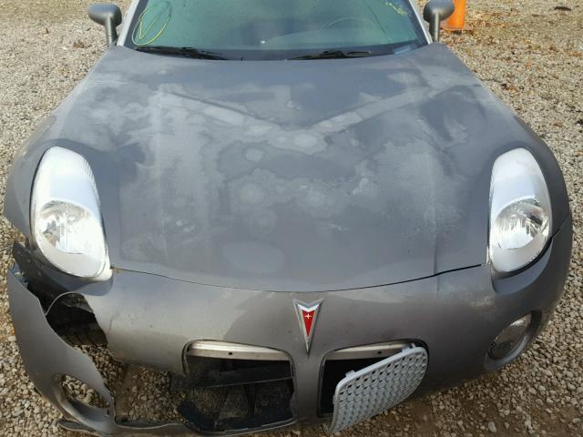 1G2MB33B16Y108376 - 2006 PONTIAC SOLSTICE GRAY photo 7