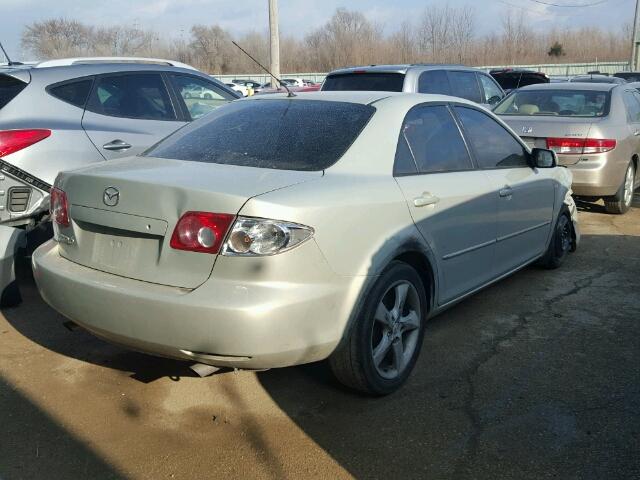 1YVHP80C255M56710 - 2005 MAZDA 6 I SILVER photo 4