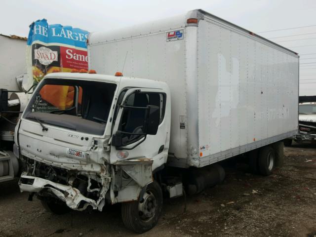 JL6BNK1AXGK001031 - 2016 MITSUBISHI FUSO TRUCK OF FE FEC72S WHITE photo 2