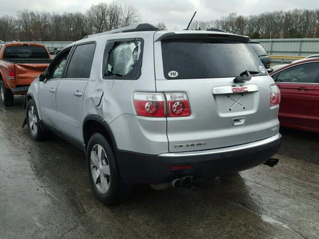 1GKKRRED6CJ310283 - 2012 GMC ACADIA SLT Gümüş foto 3