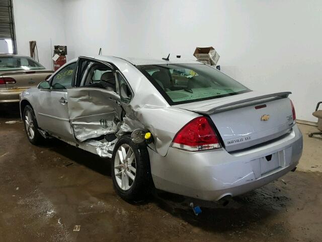 2G1WC5E35C1199209 - 2012 CHEVROLET IMPALA LTZ SILVER photo 3