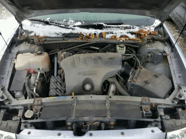 1G4HP52KX4U243822 - 2004 BUICK LESABRE CU GRAY photo 7