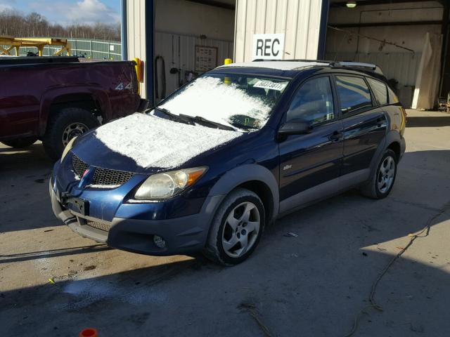 5Y2SM62823Z447447 - 2003 PONTIAC VIBE BLUE photo 2