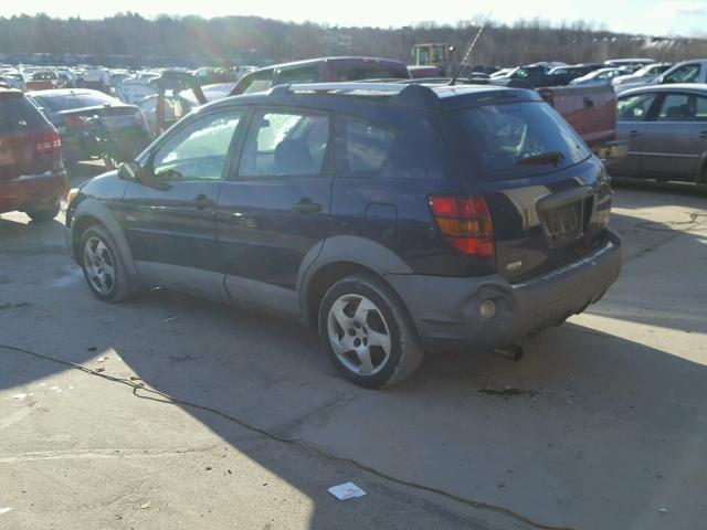 5Y2SM62823Z447447 - 2003 PONTIAC VIBE BLUE photo 3