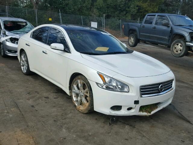 1N4AA5AP6EC438012 - 2014 NISSAN MAXIMA S WHITE photo 1