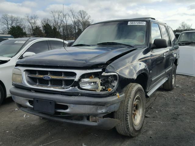 1FMZU35PXWZA18038 - 1998 FORD EXPLORER BLACK photo 2