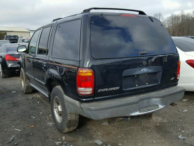 1FMZU35PXWZA18038 - 1998 FORD EXPLORER BLACK photo 3