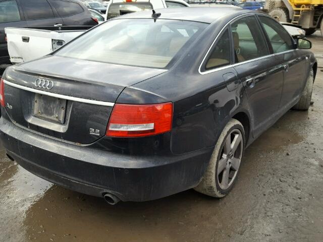 WAUDH74F48N139318 - 2008 AUDI A6 3.2 QUA BLACK photo 3