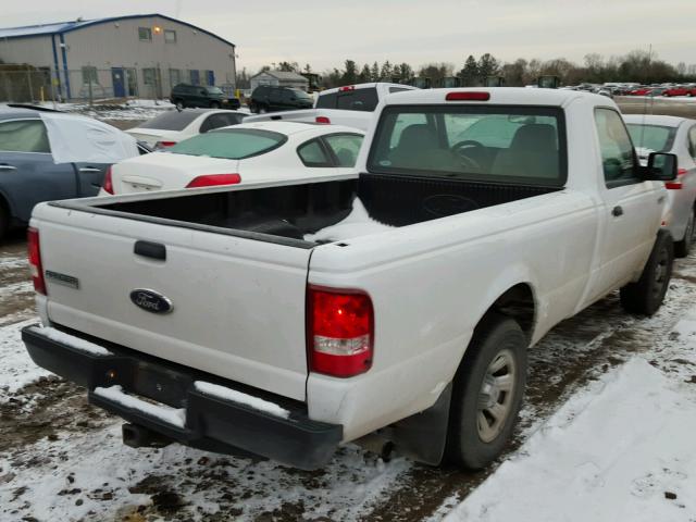 1FTYR10D09PA17550 - 2009 FORD RANGER WHITE photo 4