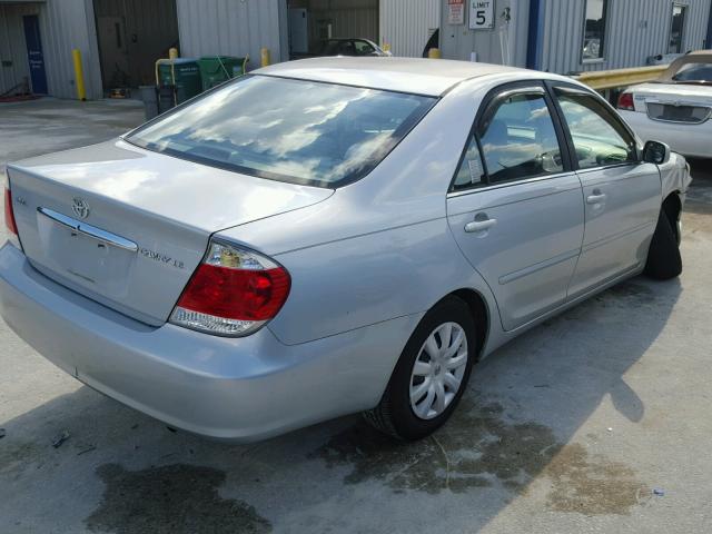 4T1BE32K46U724295 - 2006 TOYOTA CAMRY LE GRAY photo 4