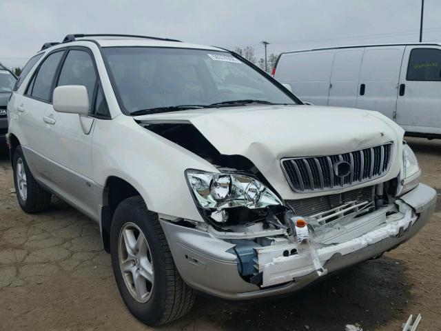 JTJHF10U720273785 - 2002 LEXUS RX 300 WHITE photo 1