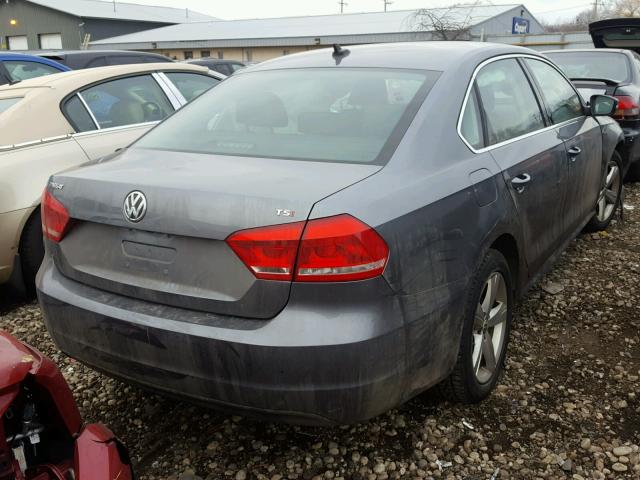 1VWAS7A32FC098162 - 2015 VOLKSWAGEN PASSAT S Մոխրագույն լուսանկար 4