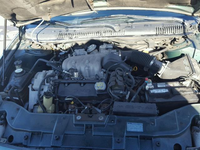 1FALP52U3TG282576 - 1996 FORD TAURUS GL GREEN photo 7