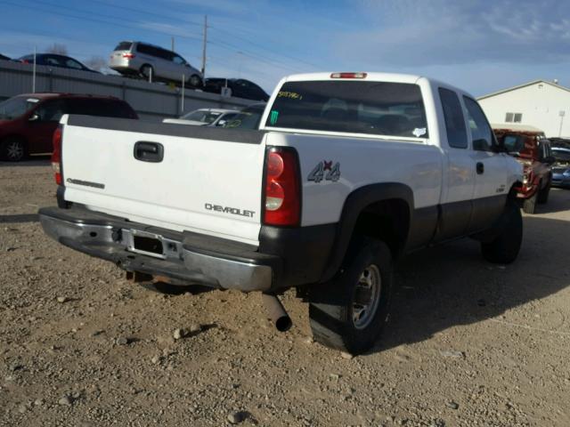 1GCHK29D76E208273 - 2006 CHEVROLET SILVERADO WHITE photo 4