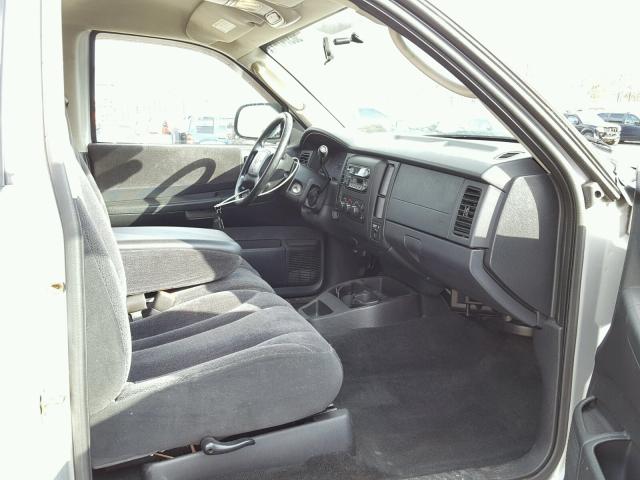 1B7GG22N41S196299 - 2001 DODGE DAKOTA SILVER photo 5