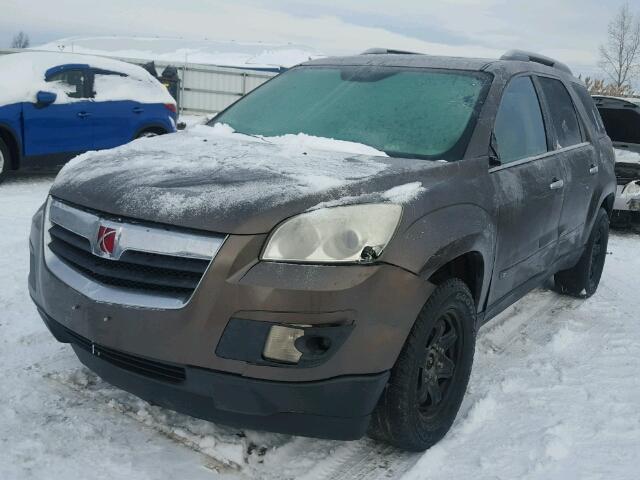 5GZEV33797J142058 - 2007 SATURN OUTLOOK SP ყავისფერი ფოტო 2