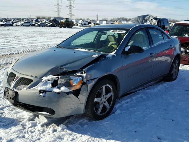 1G2ZG58N574237719 - 2007 PONTIAC G6 BASE BLUE photo 2