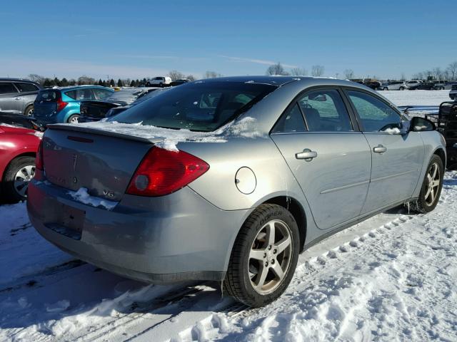 1G2ZG58N574237719 - 2007 PONTIAC G6 BASE BLUE photo 4