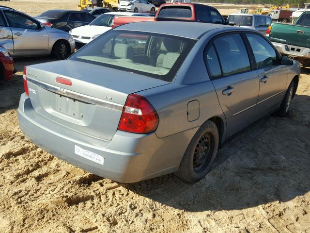 1G1ZS58F17F186218 - 2007 CHEVROLET MALIBU LS BLUE photo 4
