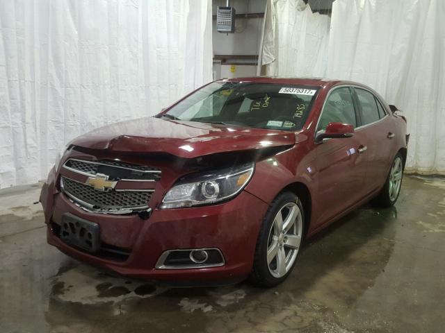 1G11J5SX7DF318251 - 2013 CHEVROLET MALIBU LTZ RED photo 2