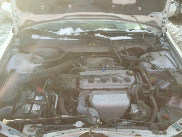 1HGCG66852A136924 - 2002 HONDA ACCORD EX SILVER photo 7