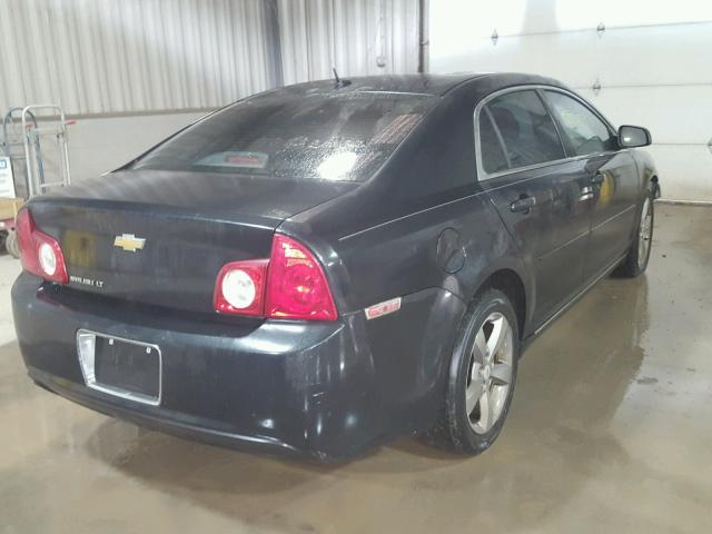 1G1ZC5E19BF192444 - 2011 CHEVROLET MALIBU 1LT BLACK photo 4