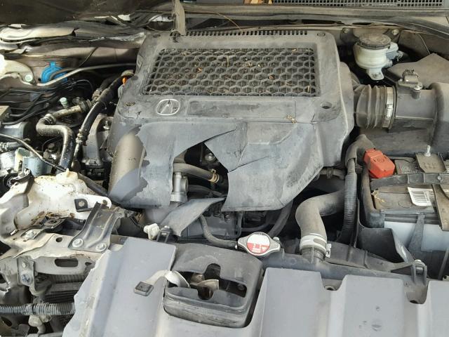 5J8TB18287A011062 - 2007 ACURA RDX GRAY photo 7