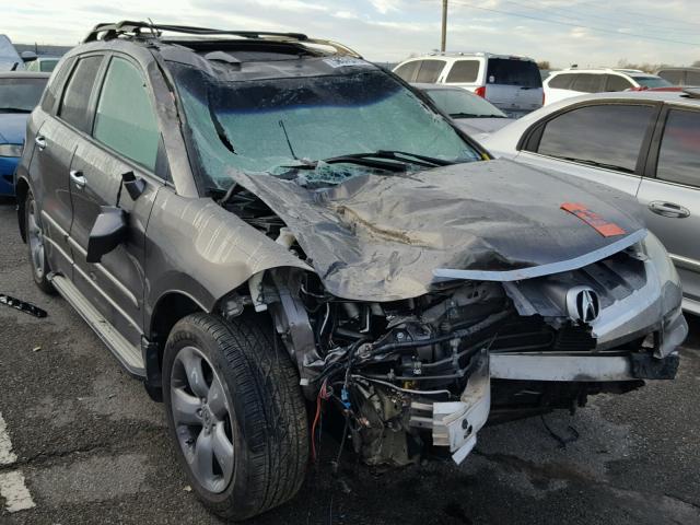 5J8TB18287A011062 - 2007 ACURA RDX GRAY photo 9