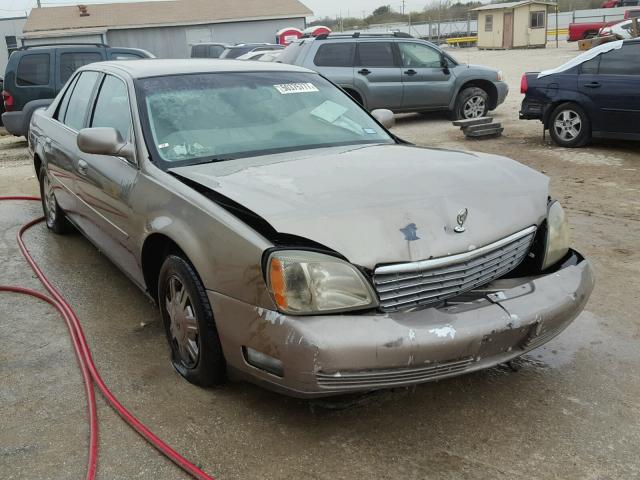 1G6KD54Y02U207738 - 2002 CADILLAC DEVILLE TAN photo 1