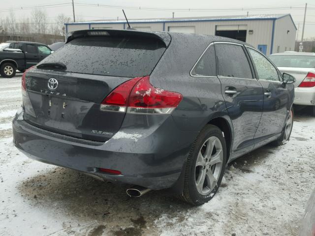 4T3BK3BB3FU113285 - 2015 TOYOTA VENZA LE BLACK photo 4