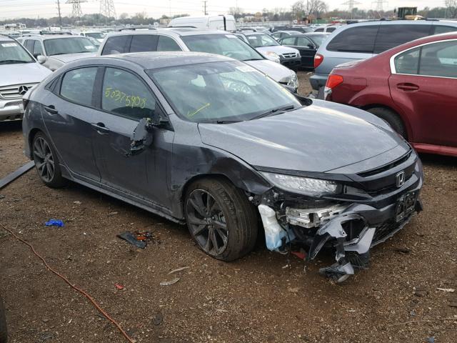 SHHFK7H98JU216552 - 2018 HONDA CIVIC SPOR GRAY photo 1