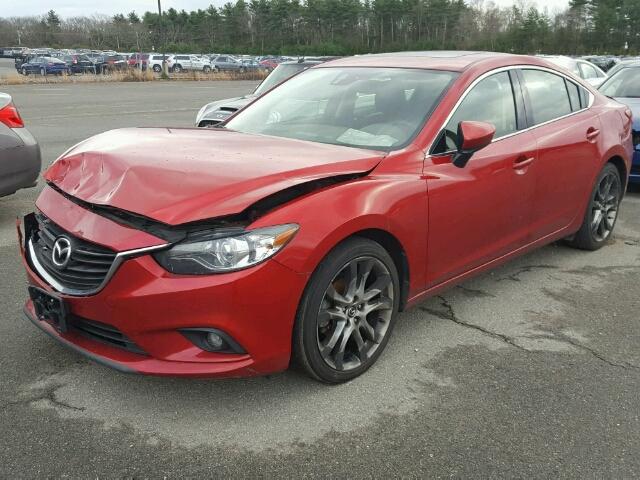 JM1GJ1W59F1221569 - 2015 MAZDA 6 GRAND TO RED photo 2