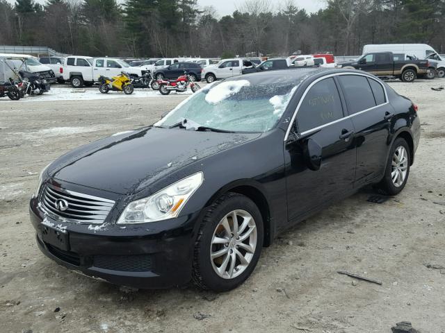 JNKCV61F79M362691 - 2009 INFINITI G37 BLACK photo 2