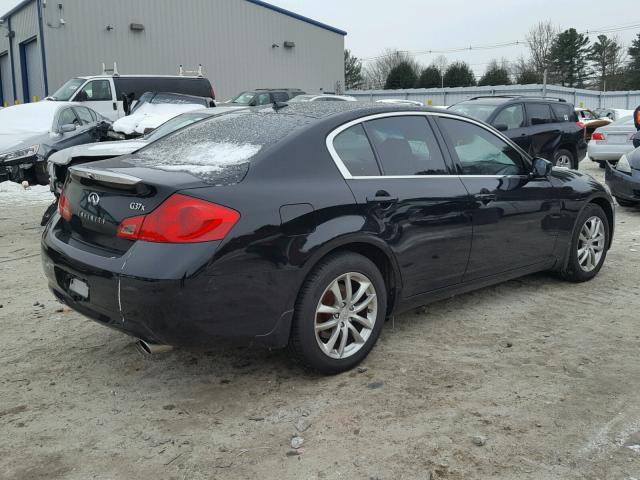 JNKCV61F79M362691 - 2009 INFINITI G37 BLACK photo 4