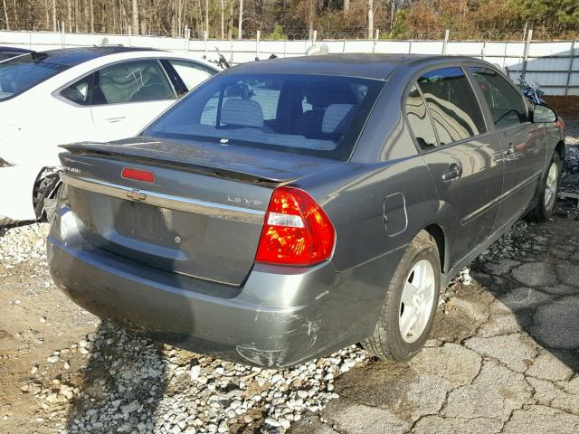 1G1ZT54845F214529 - 2005 CHEVROLET MALIBU LS GRAY photo 4