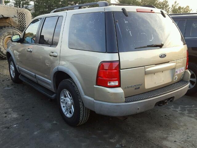 1FMZU73E52ZB11598 - 2002 FORD EXPLORER X GOLD photo 3